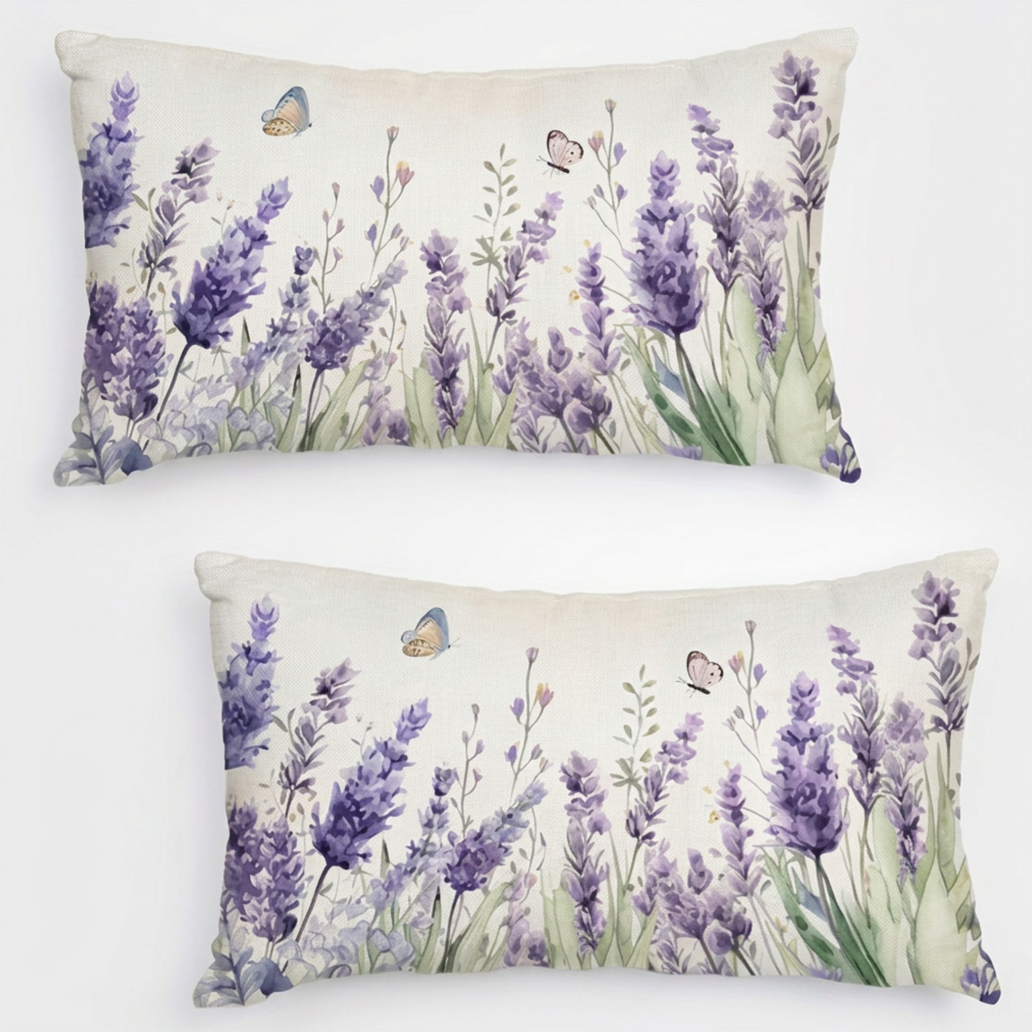 Lavender Scented Decorative Pillow Cover