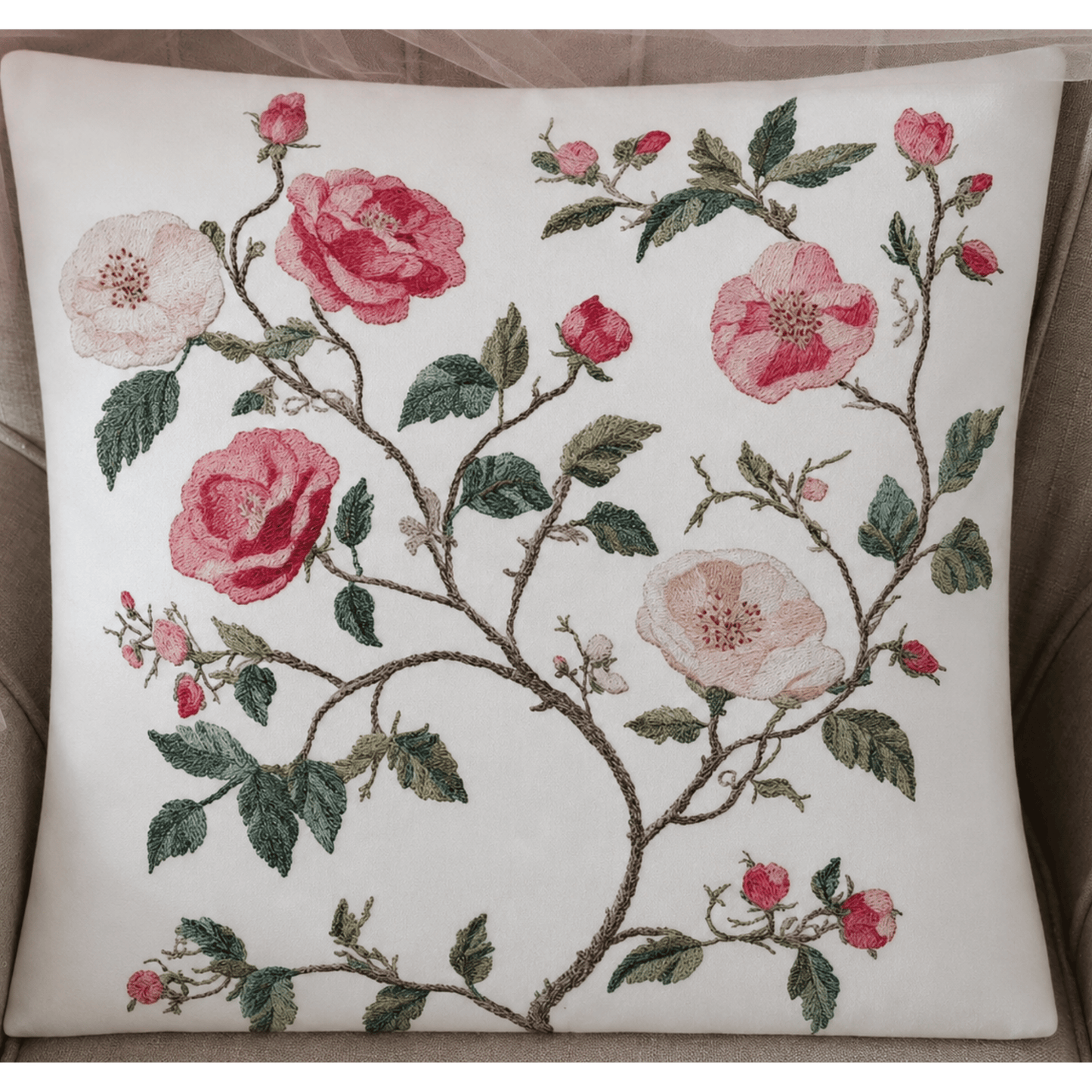 Lavender Scented Decorative Pillow Cover
